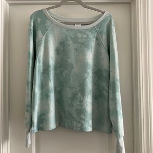 Stars above crew neck